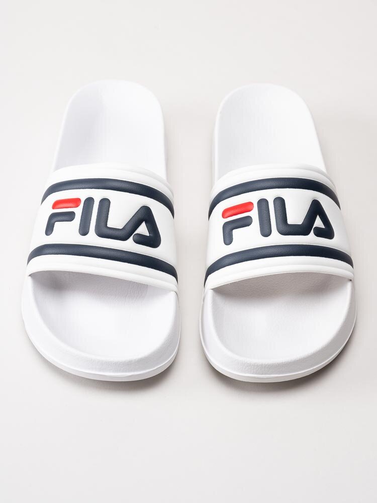 FILA - Morro Bay Slipper 2.0 Wmn - Vita slip in sandaler med logga