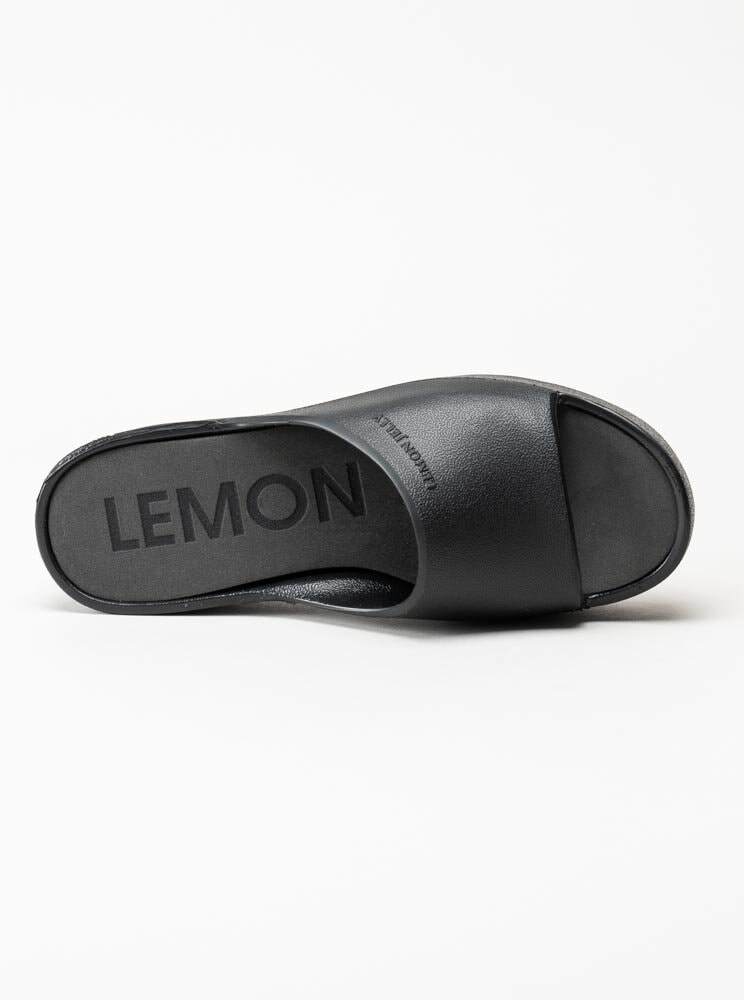 Lemon Jelly - Sunny Kelsie - Svarta slip in sandaler med platå