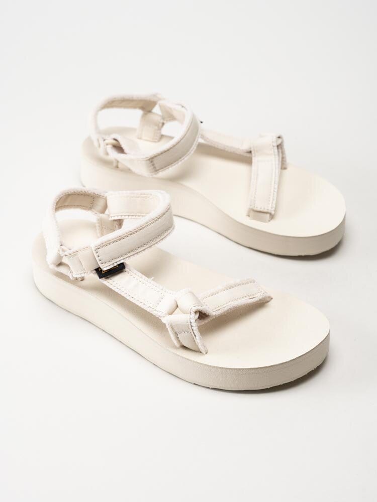 Teva - W Midform Universal Canvas - Beige sandaler i textil