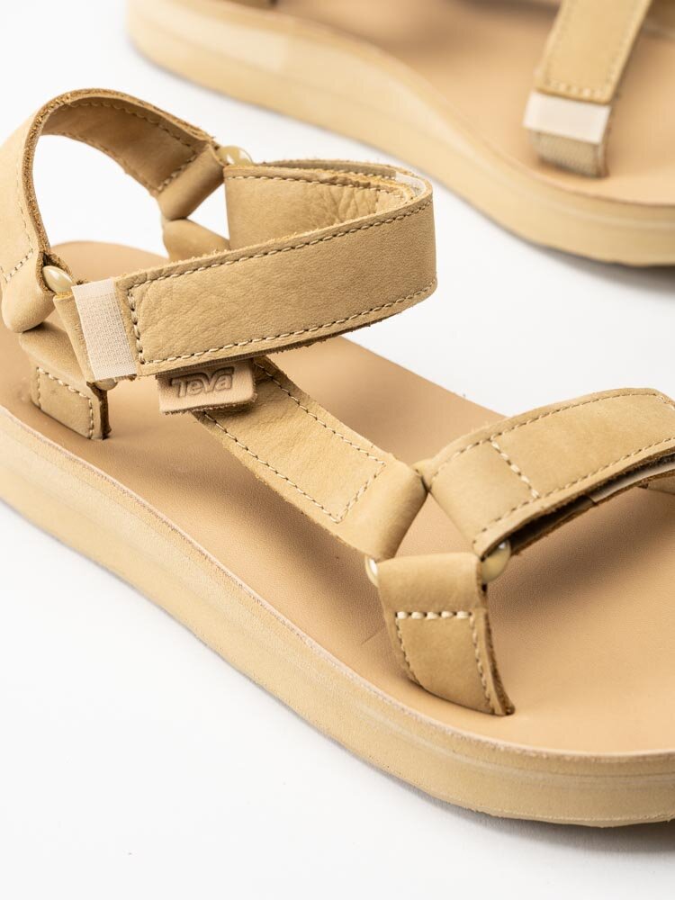 Teva - Midform Universal Leather - Beige sandaler i skinn