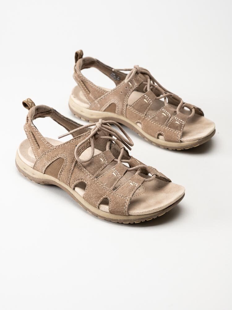 Earth Spirit - Illinois - Beige sandaler i mocka