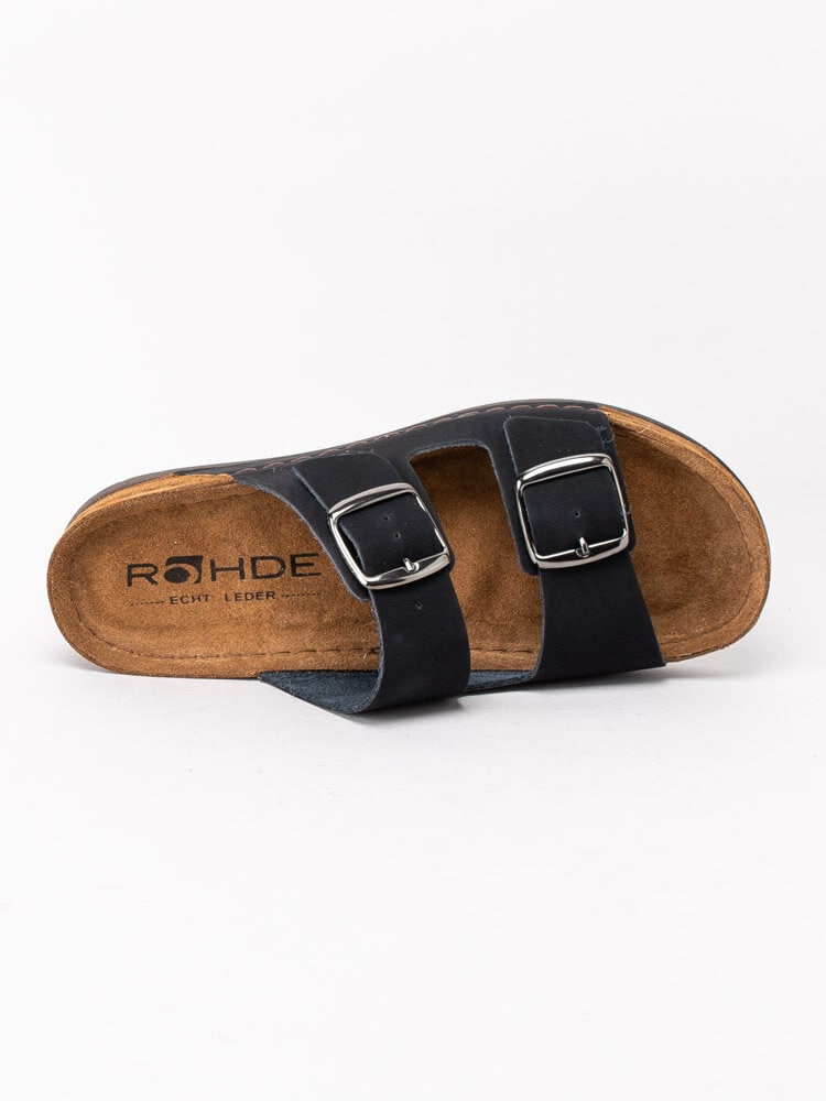 Rohde - Rodigo 40 - Svarta klassiska sandaler