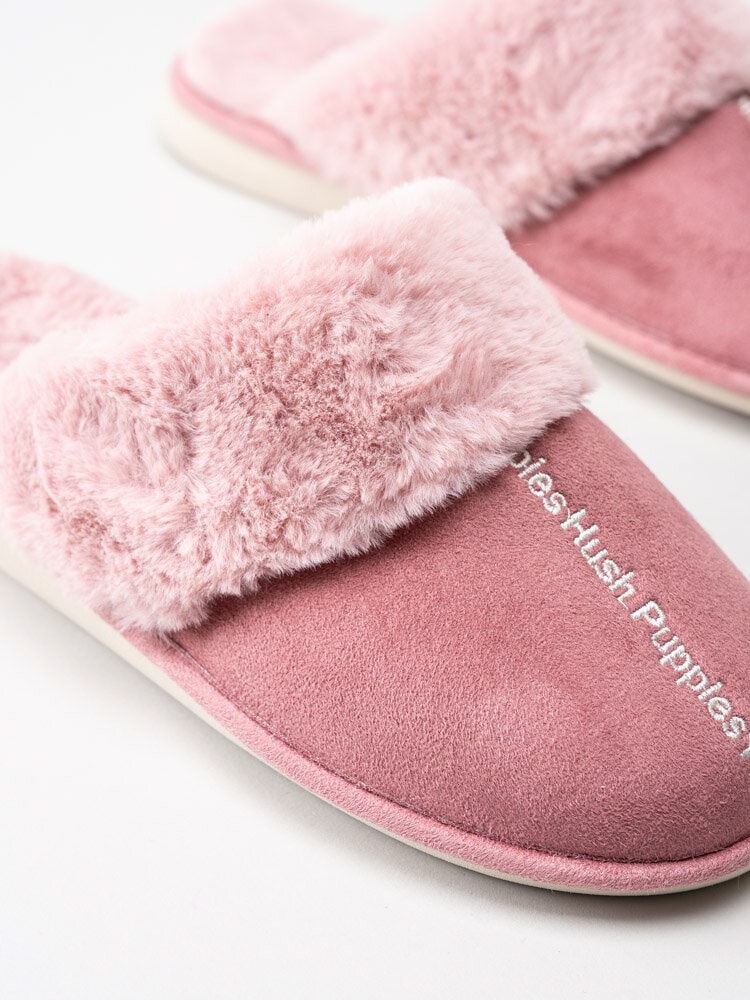 Hush Puppies - Slipper logo - Rosa slip in tofflor