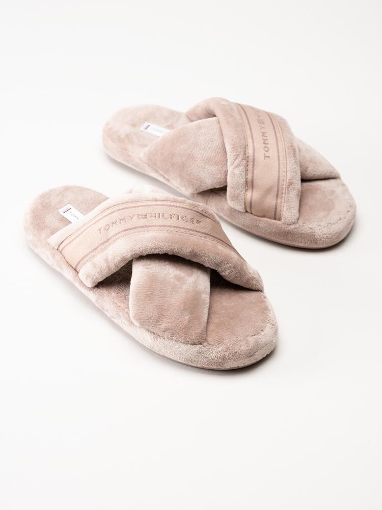 Tommy Hilfiger - Comfy Home Slippers - Ljusrosa slip in tofflor