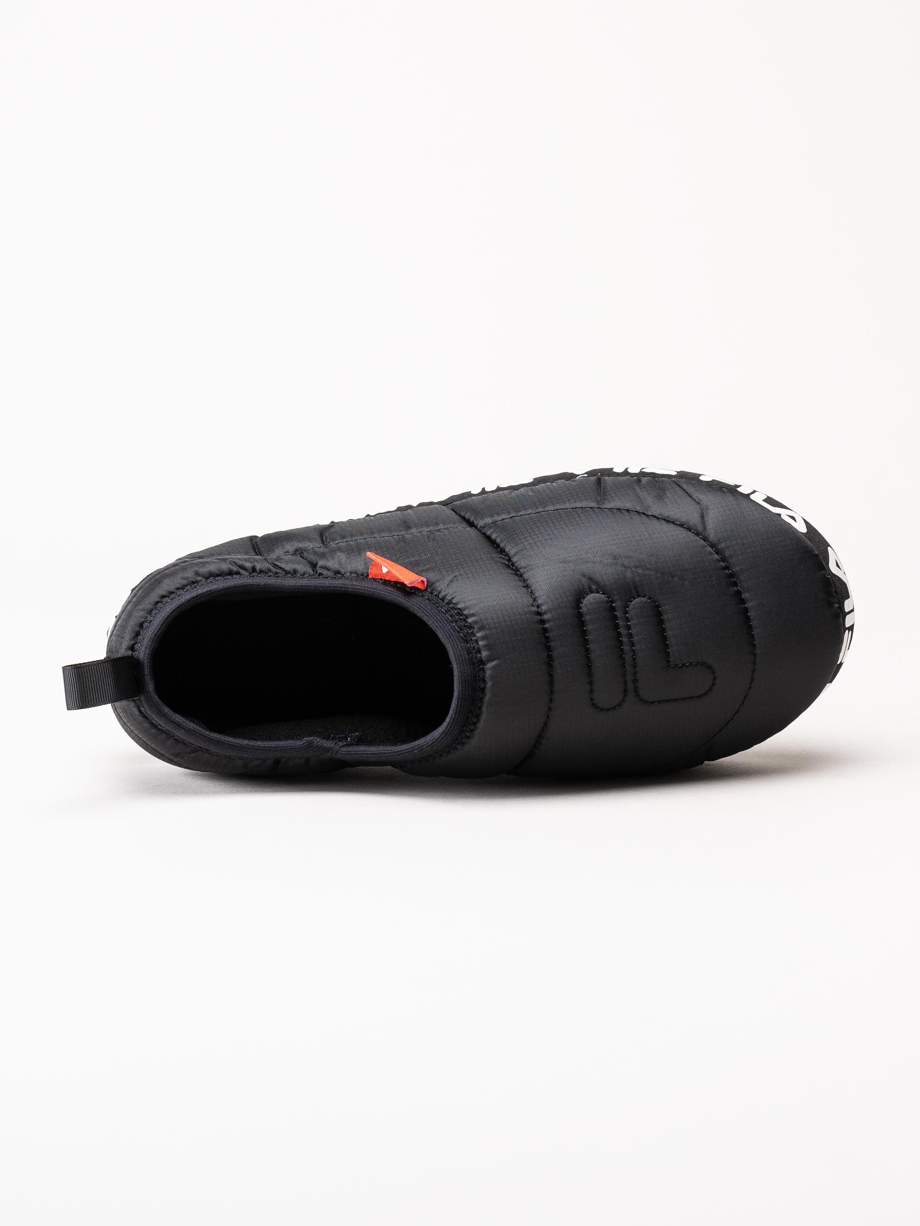 FILA - Comfider Wmn - Svarta slip on tofflor i textil
