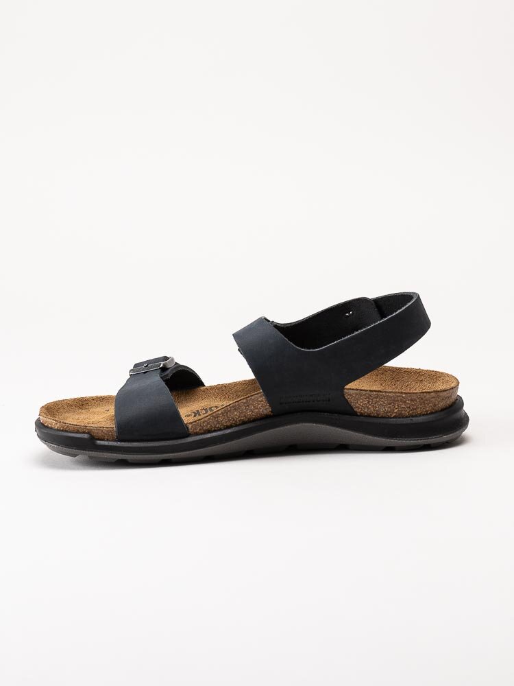 Birkenstock - Sonora CT Narrow - Svarta sportiga sandaler i oljat skinn