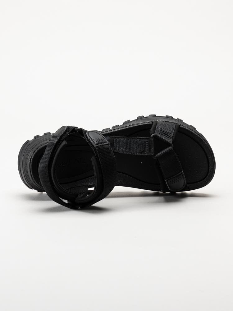 Clarks - ATLTrek Sport - Svarta sandaler i textil