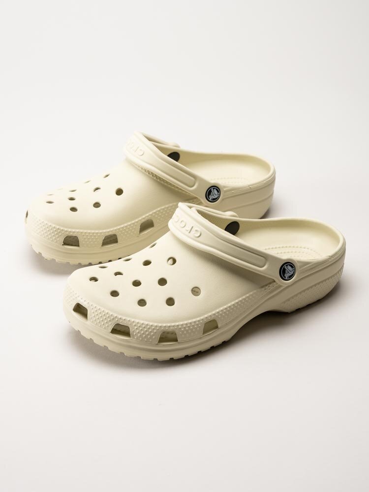 Crocs - Classic - Beige badtofflor