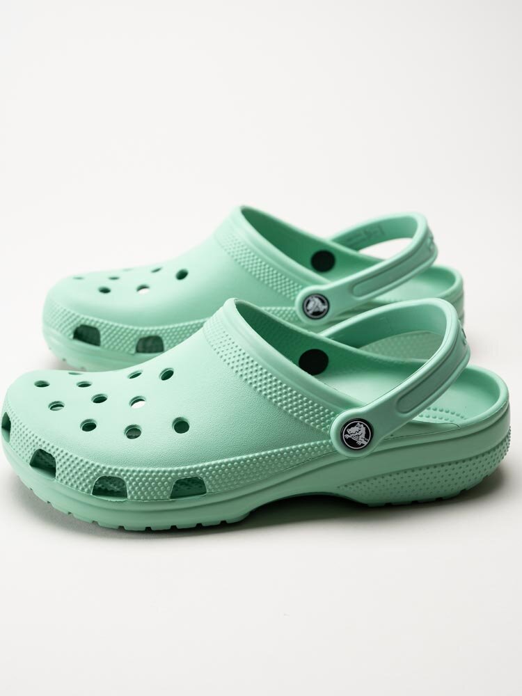 Crocs - Classic - Gröna slip in tofflor