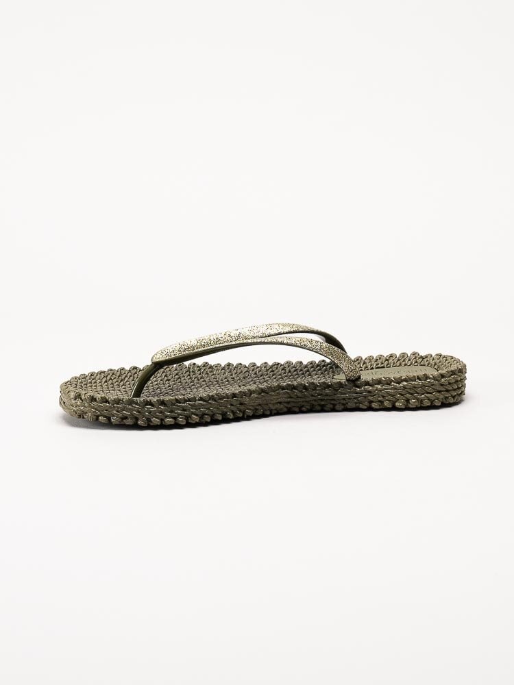 Ilse Jacobsen - Cheerful01 - Gröna flip flop med glitter