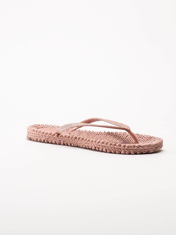 Ilse Jacobsen - Cheerful01 - Rosa flip flop med glitter