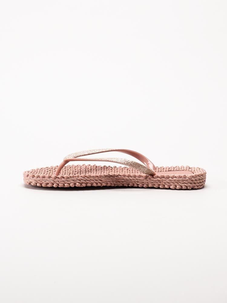 Ilse Jacobsen - Cheerful01 - Rosa flip flop med glitter