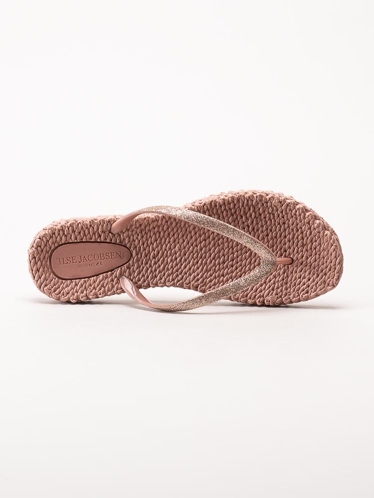 Ilse Jacobsen - Cheerful01 - Rosa flip flop med glitter