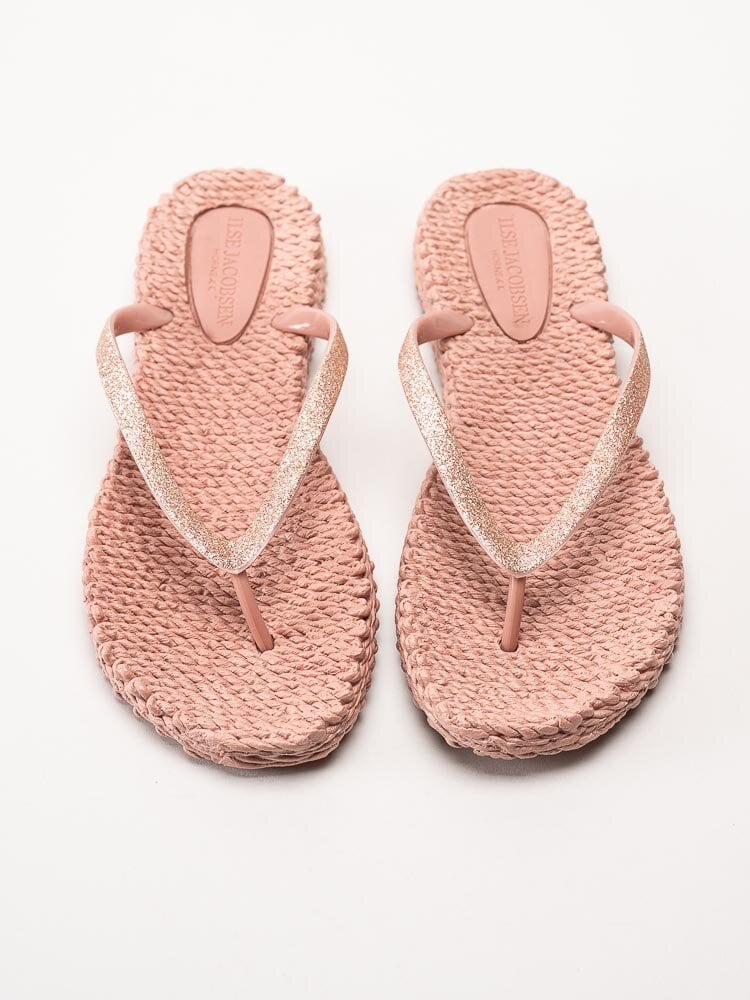 Ilse Jacobsen - Cheerful01 - Rosa flip flop med glitter