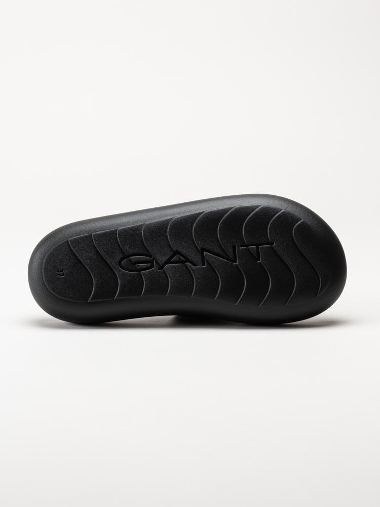 Gant Footwear - Stayla - Svarta slip in sandaler i textil