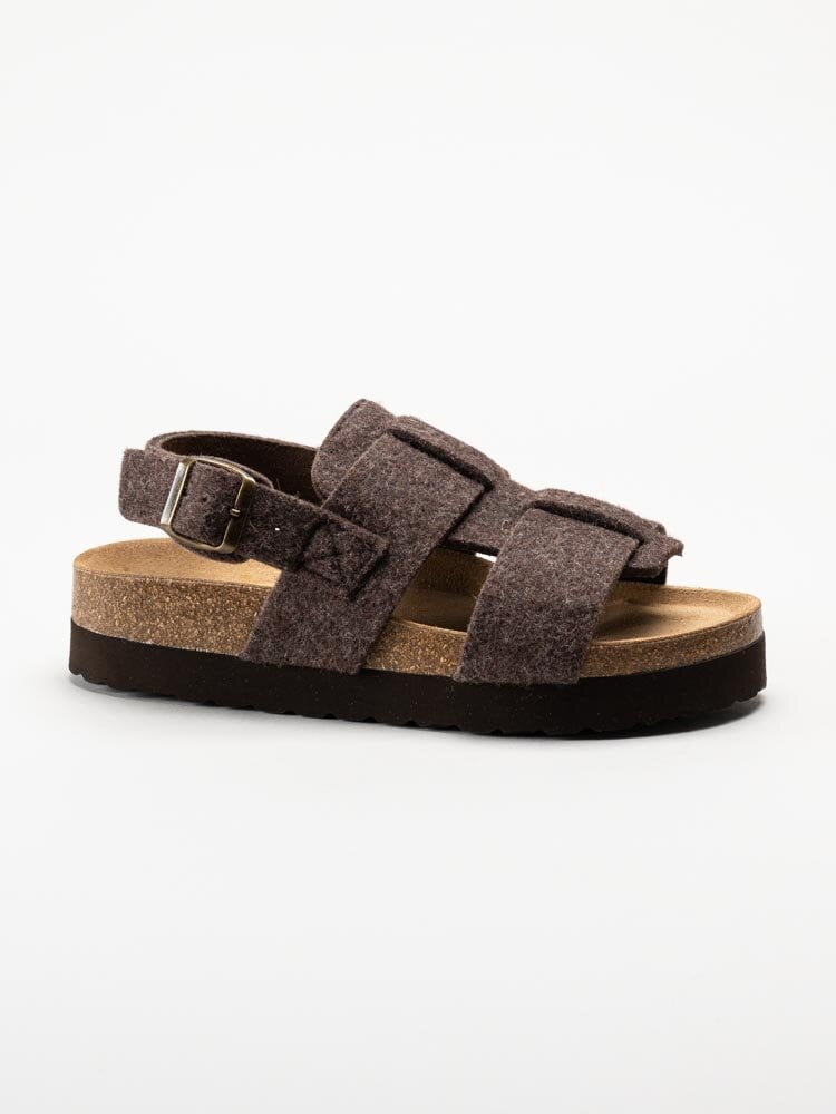 Shepherd - Boden - Bruna sandaler i ull