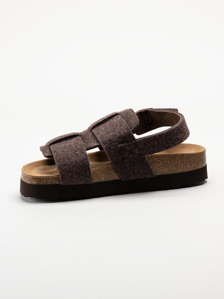 Shepherd - Boden - Bruna sandaler i ull