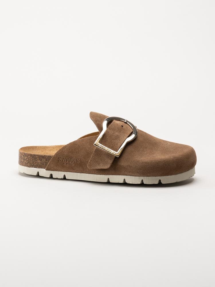 Sweeks - Edit - Bruna slip in sandaler i mocka