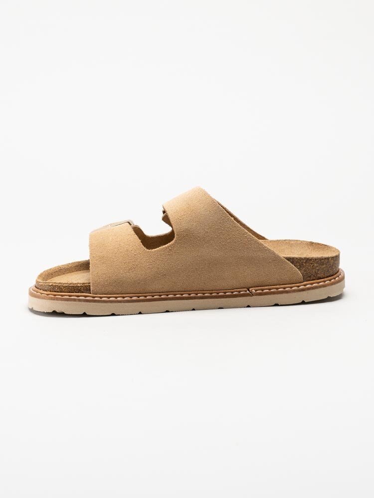 Rohde - Messina - Beige slip in sandaler i mocka