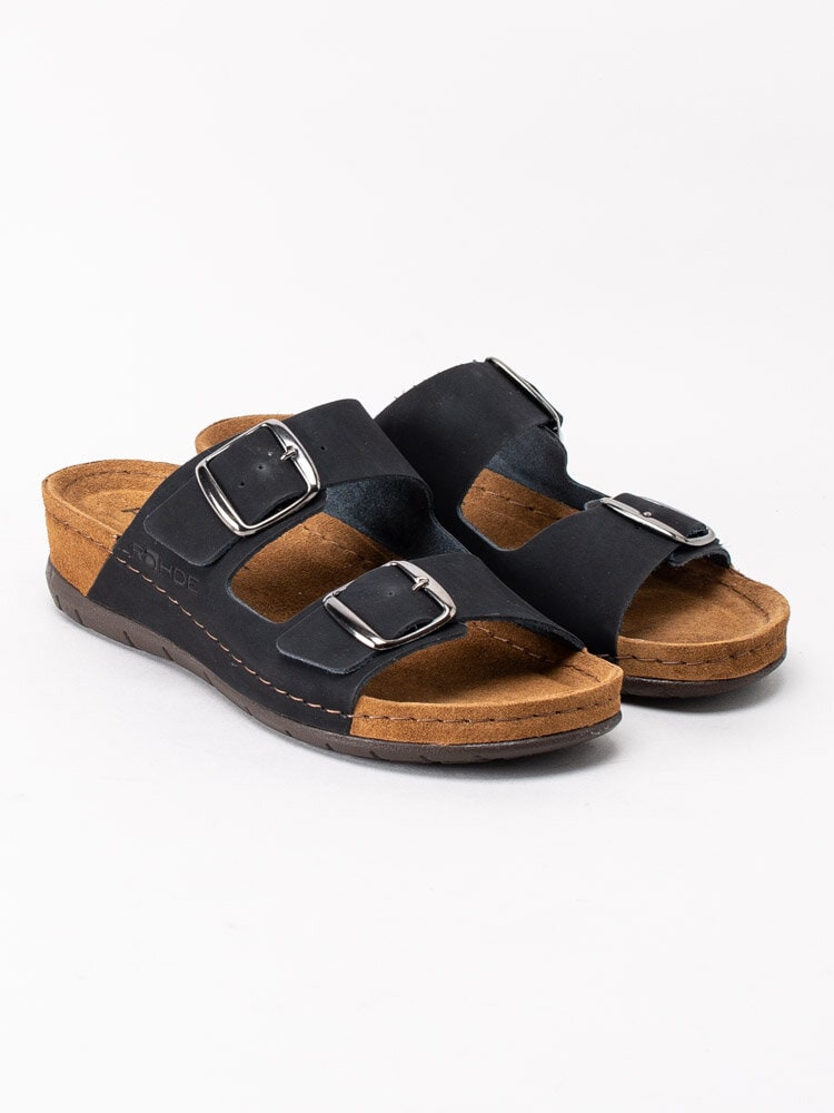 Rohde - Rodigo-40 - Svarta klassiska sandaler