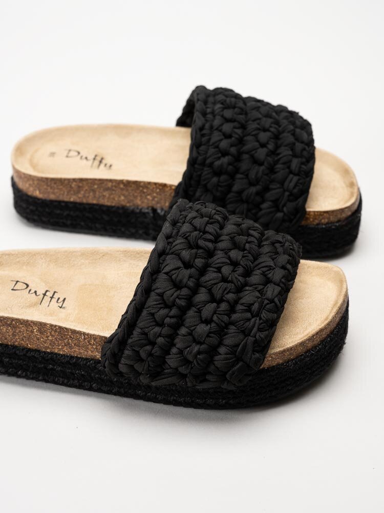 Duffy - Svarta slip in sandaler