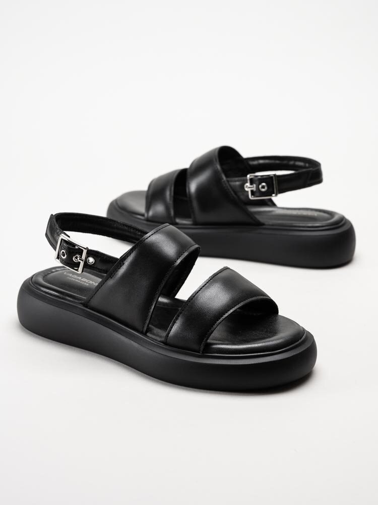 Vagabond - Blenda - Svarta sandaler med slingback