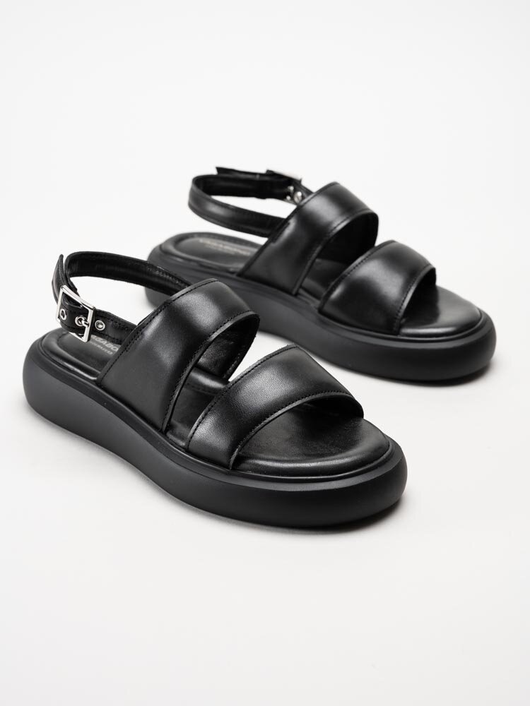 Vagabond - Blenda - Svarta sandaler med slingback