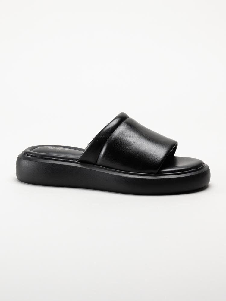 Vagabond - Blenda - Svarta slip-in sandaler i skinn