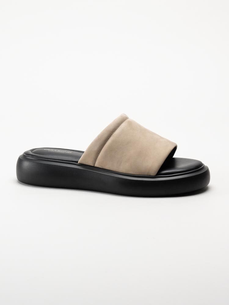 Vagabond - Blenda - Beige slip-in sandaler i nubuck