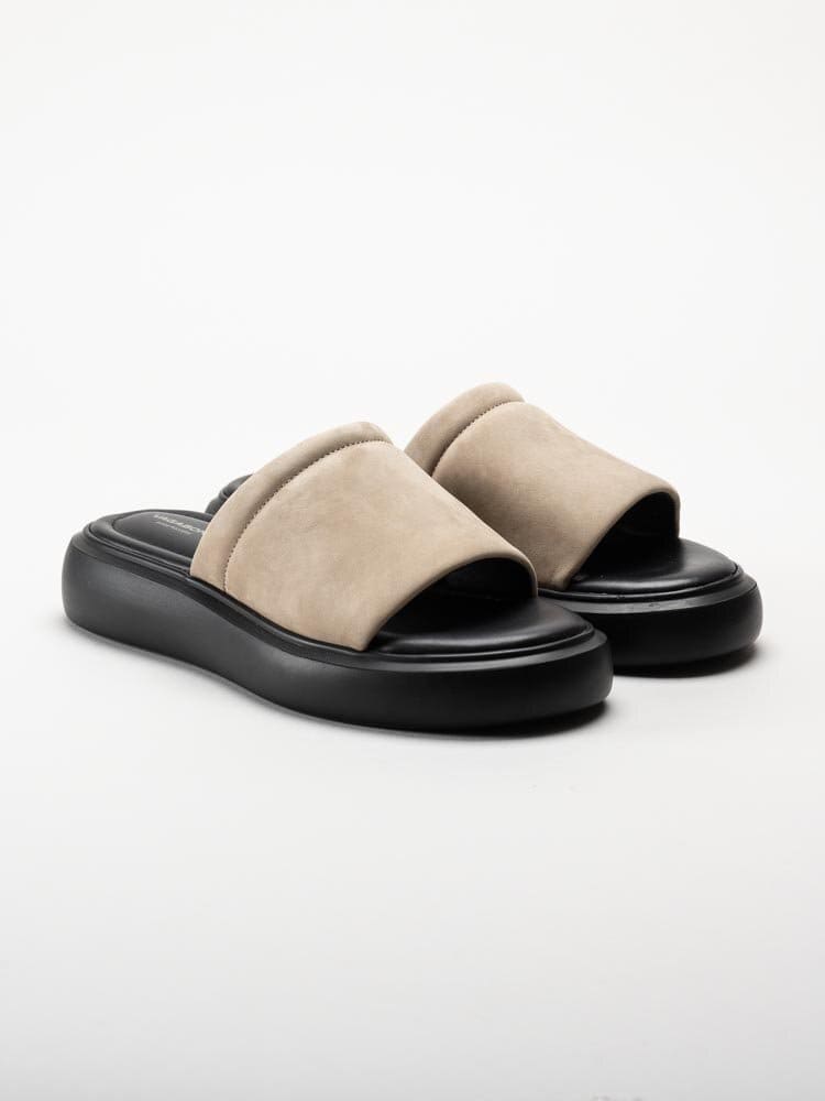 Vagabond - Blenda - Beige slip-in sandaler i nubuck