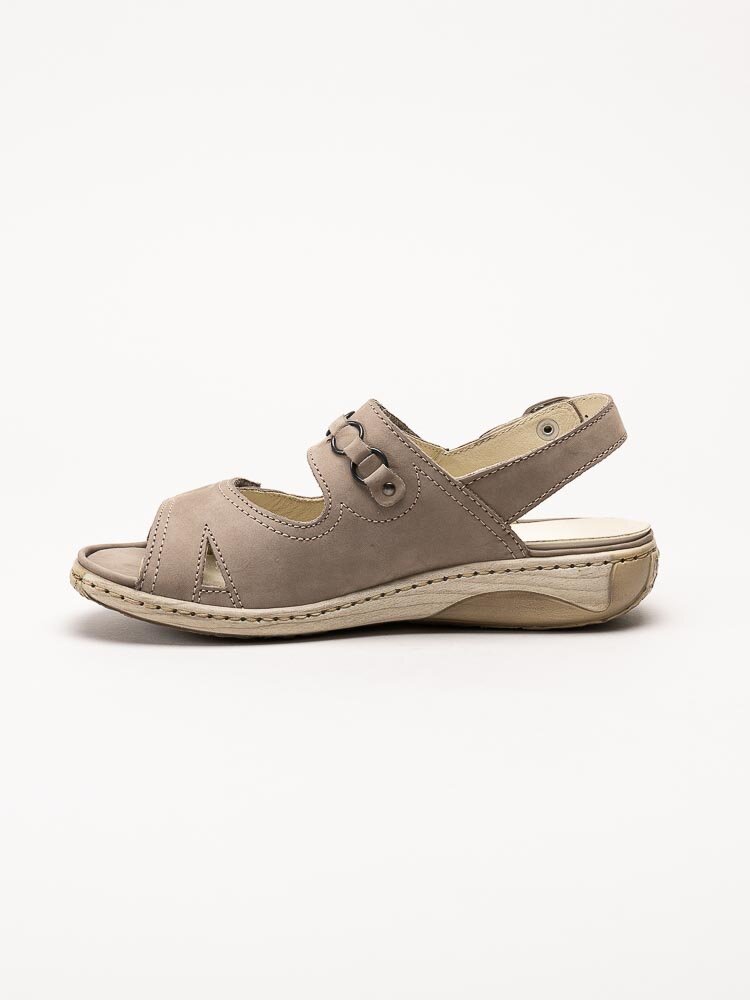 Waldläufer - Garda - Beige sandaler i nubuck