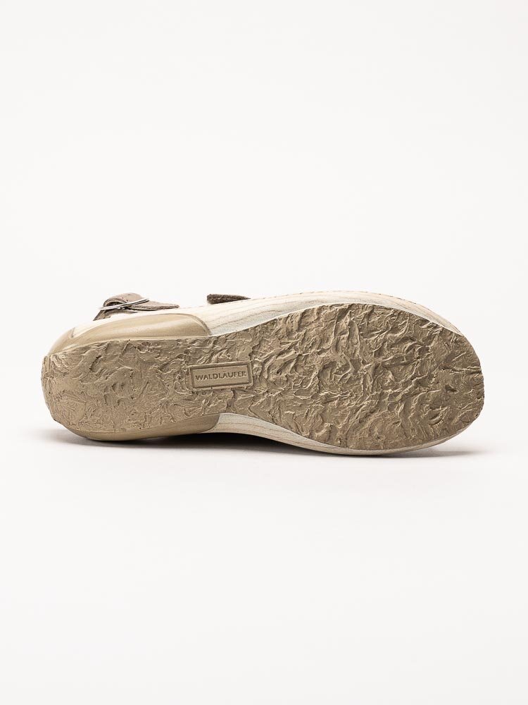 Waldläufer - Garda - Beige sandaler i nubuck