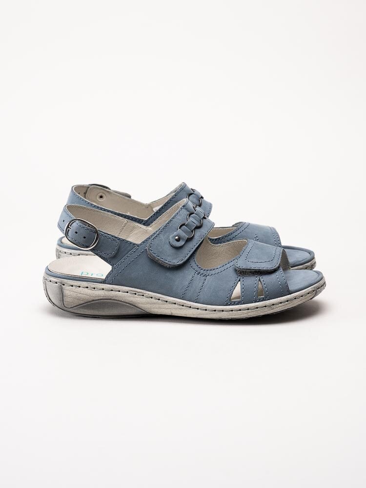 Waldläufer - Garda - Blå sandaler i nubuck