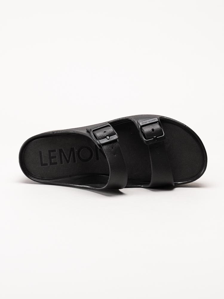 Lemon Jelly - Fénix 01 - Svarta slip in sandaler med platå