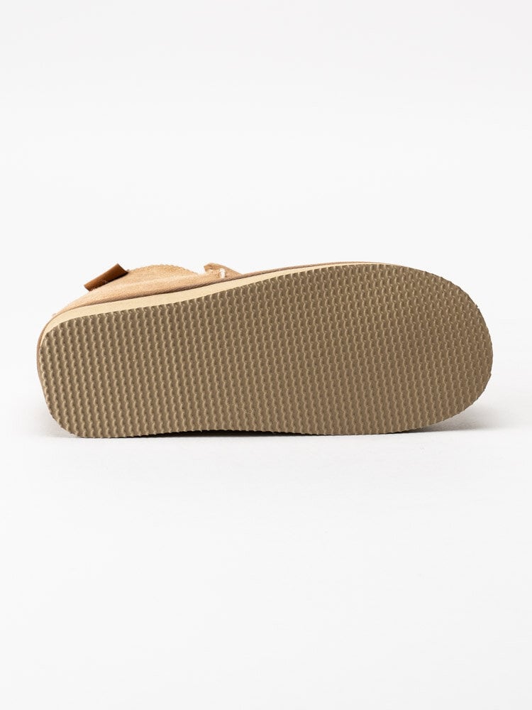 Shepherd - Annie - Bruna slip on fårskinnstofflor