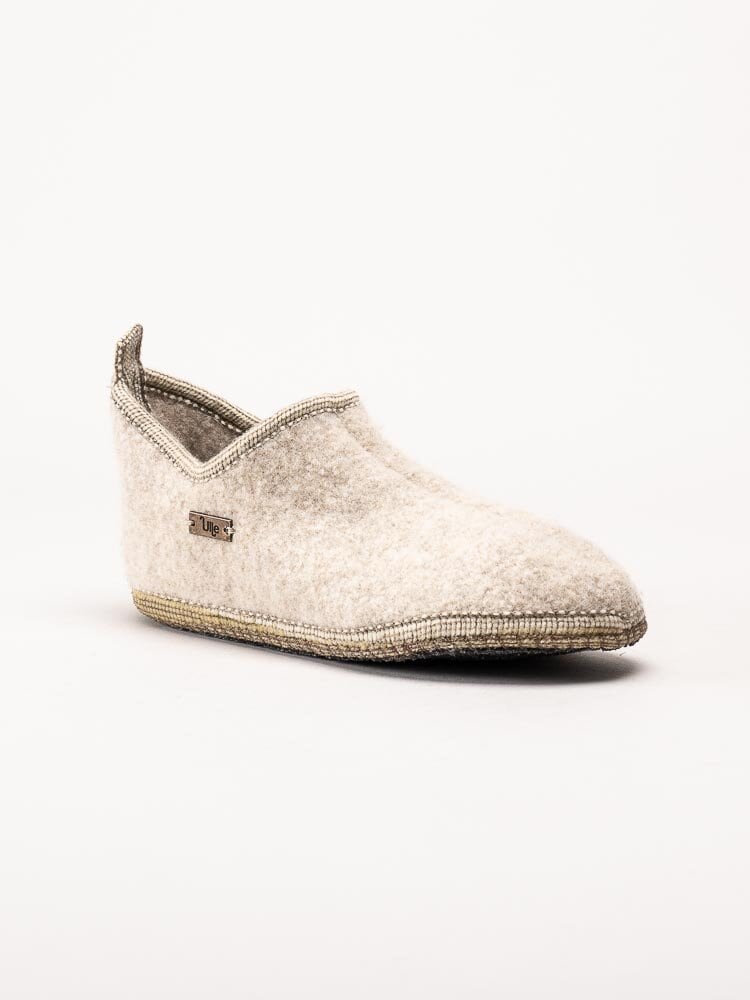 Ulle - Ulle Cottage - Beige slip on ulltofflor