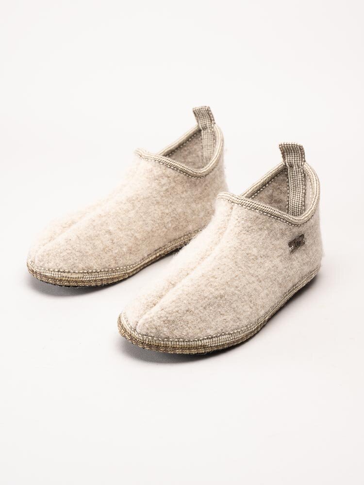 Ulle - Ulle Cottage - Beige slip on ulltofflor