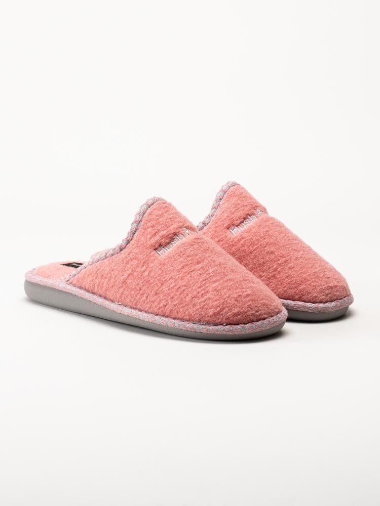 Hush Puppies - Rosa slip in filt-tofflor