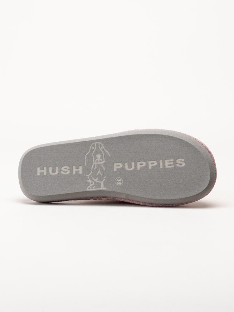 Hush Puppies - Rosa slip in filt-tofflor