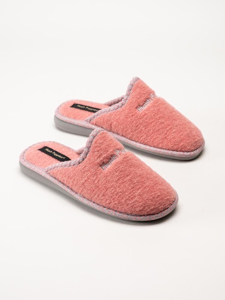 Hush Puppies - Rosa slip in filt-tofflor