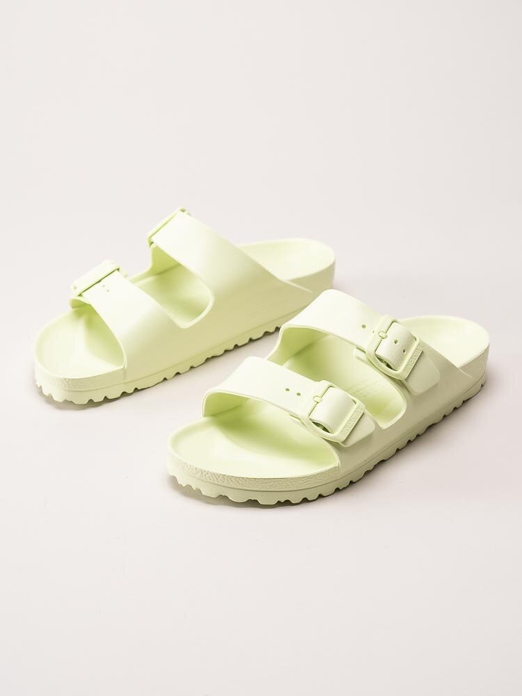 Birkenstock - Arizona Essential EVA - Limegröna slip in sandaler