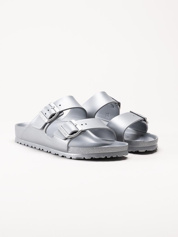 Birkenstock - Arizona Essential EVA - Silverfärgade slip in sandaler