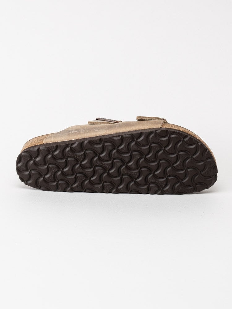 Birkenstock - Arizona oiled leather - Ljusbruna slip in sandaler