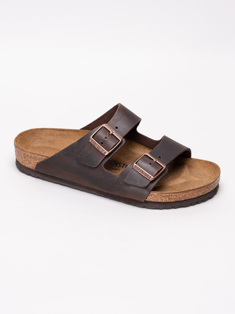 Birkenstock - Arizona oiled leather - Slip in sandaler med klassisk sula