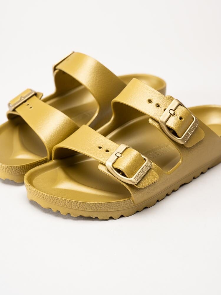 Birkenstock - Essential - Guldfärgade slip in sandaler