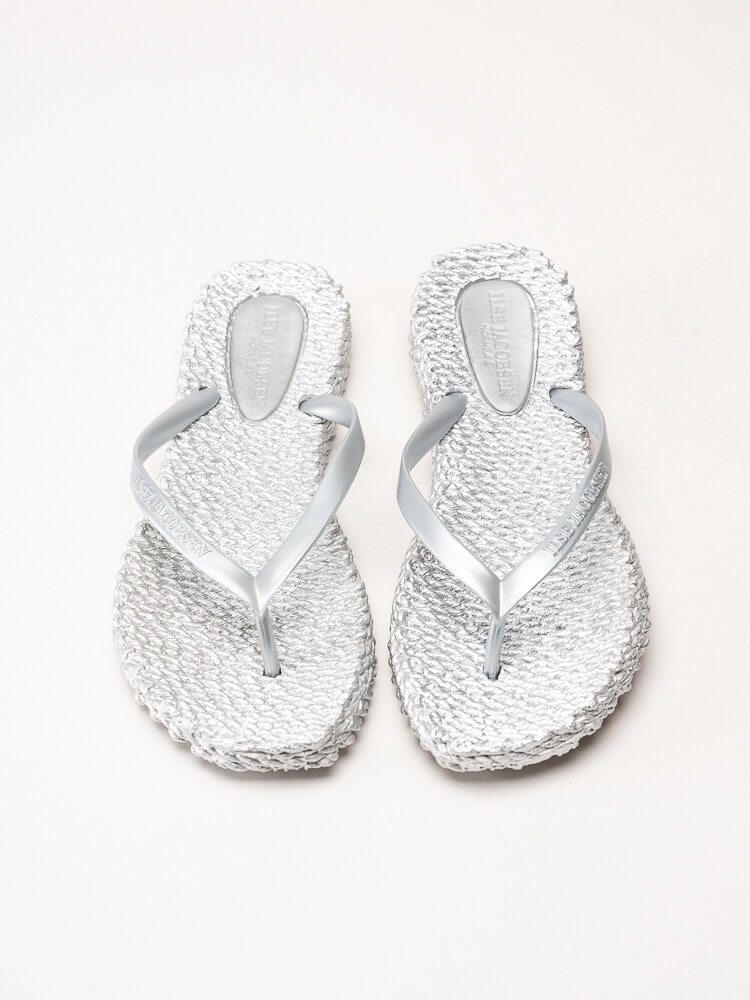 Ilse Jacobsen - Cheerful02 - Silverfärgade flip flops