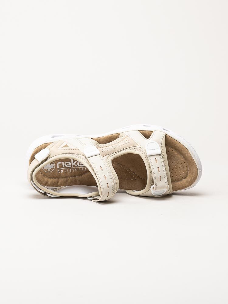 Rieker - Beige sportiga sandaler