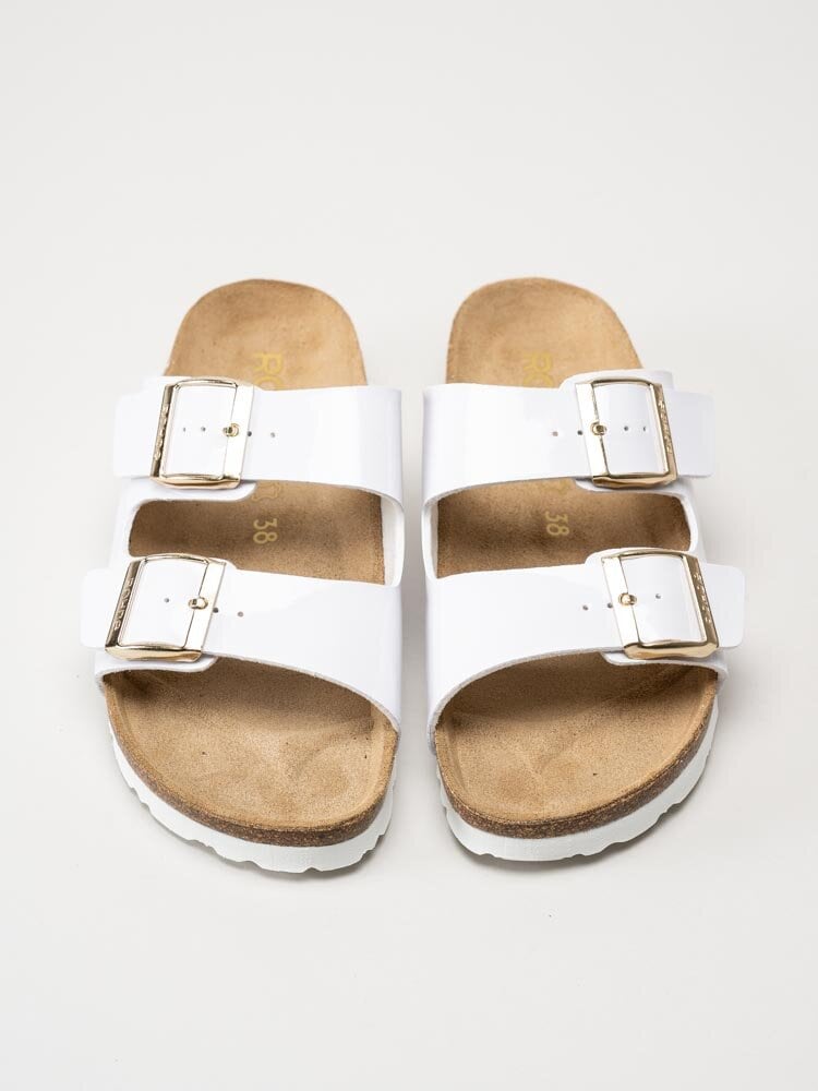 Rohde - Alba - Vita slip in sandaler i lack