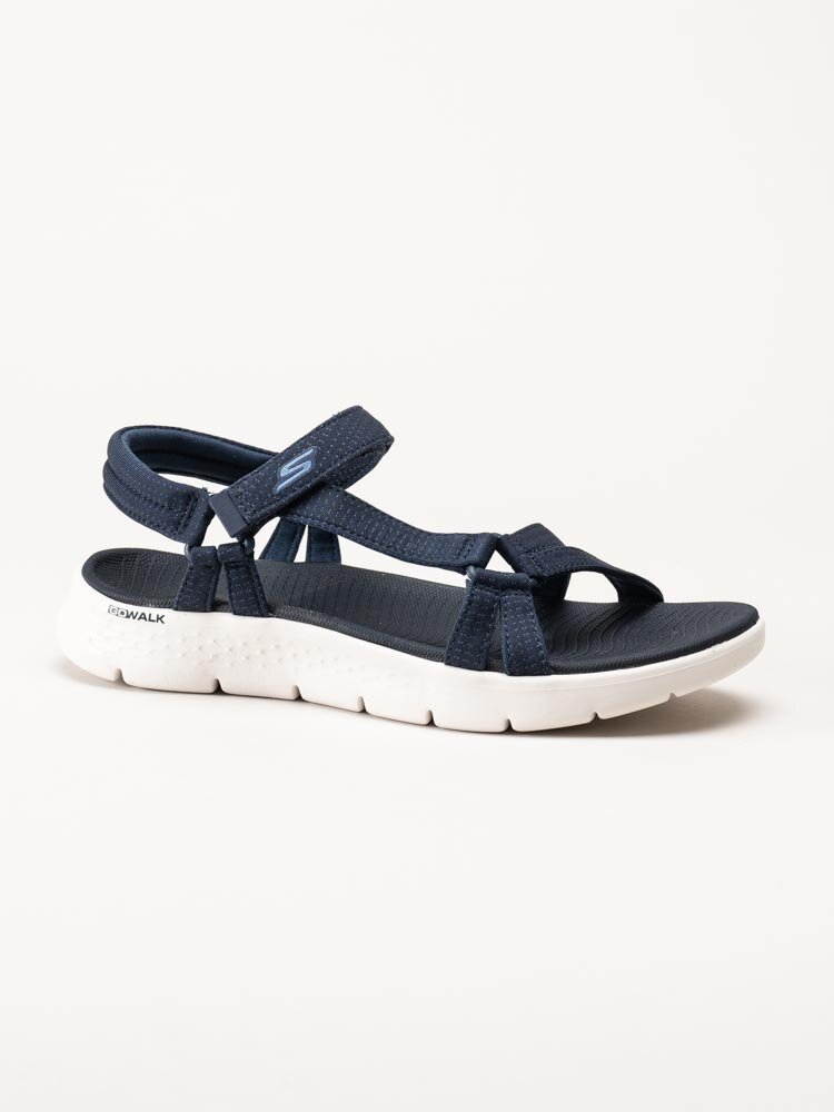 Skechers - Go Walk Flex Sandal - Mörkblå sportiga sandaler