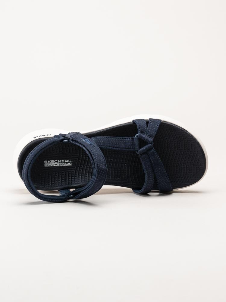 Skechers - Go Walk Flex Sandal - Mörkblå sportiga sandaler